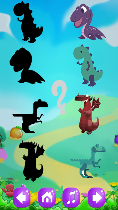 恐龙拼图:儿童游戏-宝宝益智游戏 screenshot 2