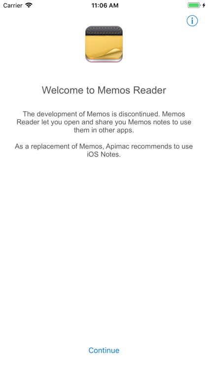 Memos Reader