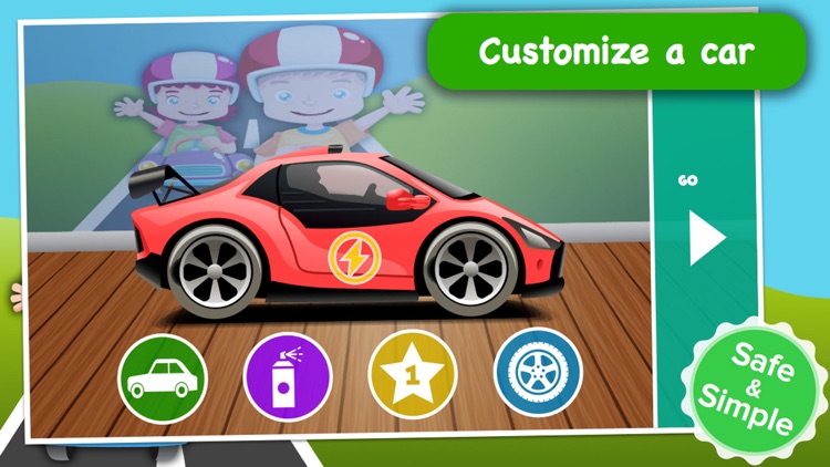 Baby Race - build a car and take a ride! screenshot-1