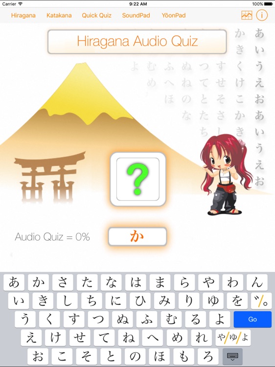 Study Japanese for iPad