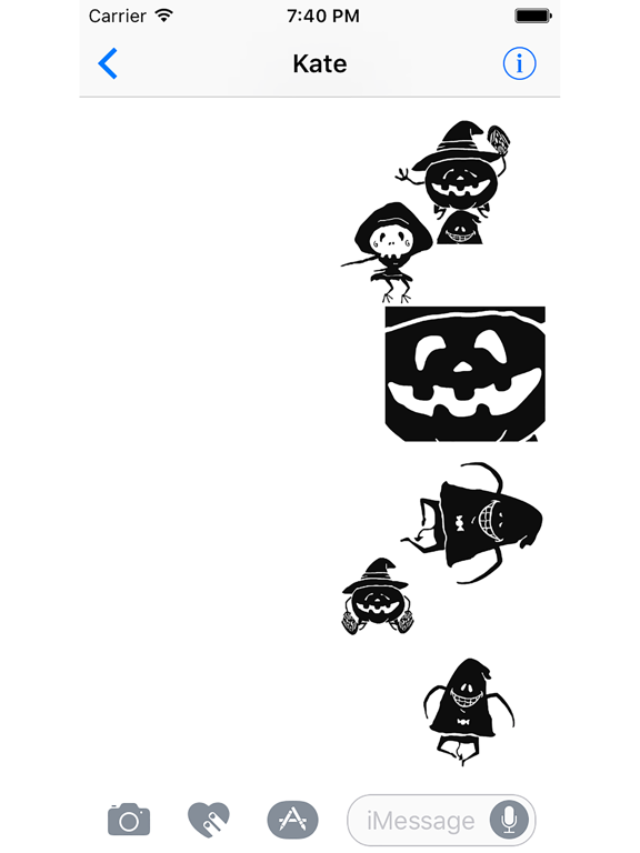 Telecharger ハロウィンステッカー ぐにゃぐにゃ動くキモカワスタンプ Pour Iphone Ipad Sur L App Store Autocollants