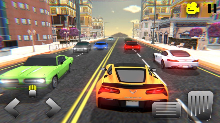 Highway Traffic Car Racing 3D screenshot-3