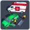 Now your job is to drive the ambulance and save people in flood game