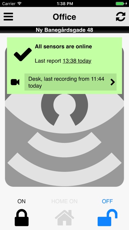 Alarmhandler security system screenshot-0