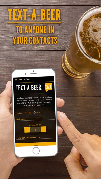 PintPass - Text Craft Beer screenshot-0