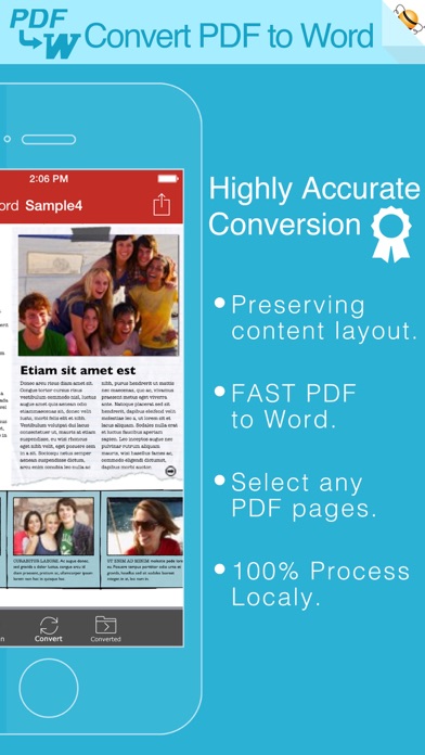 PDF to Word Pro - Convert PDF to Word Converter Screenshot 1