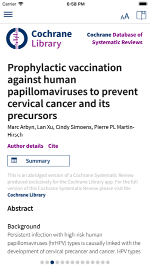 Cochrane Library(圖3)-速報App