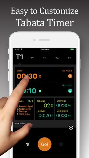 Tabata Timer - GoFit Now