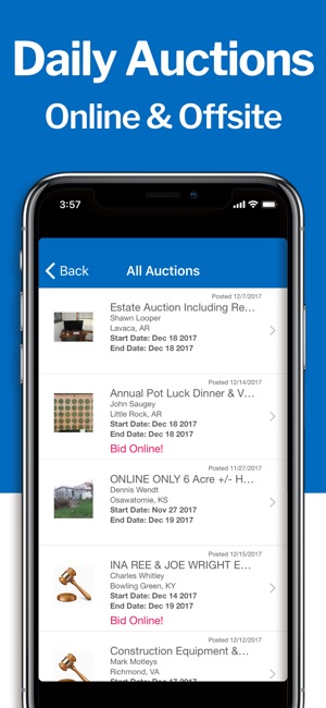 Auctioneer- Auctions