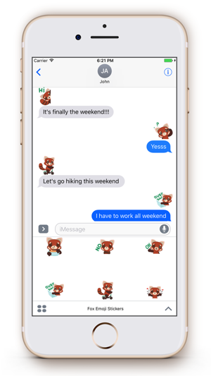 Fox Emoji Stickers(圖4)-速報App