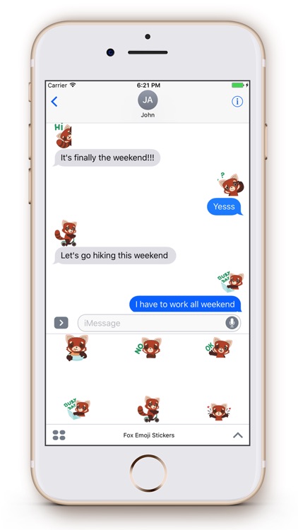 Fox Emoji Stickers screenshot-3