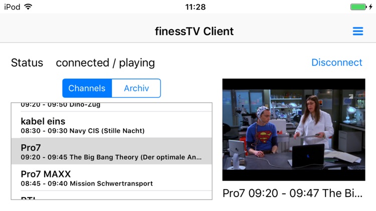 finessTV Client