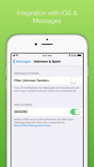 SMSGRD: SMS filter & blocker(圖4)-速報App