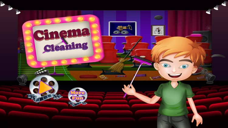 Cinema Cleaning - Theater Management Game