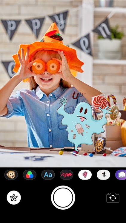 Halloween Monsters Stickers +