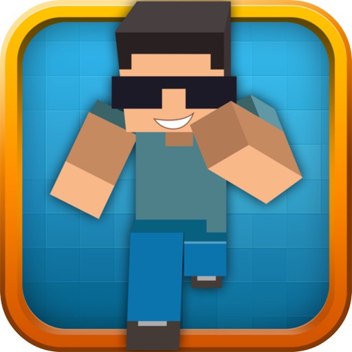 3D Block Man City Puzzle Icon