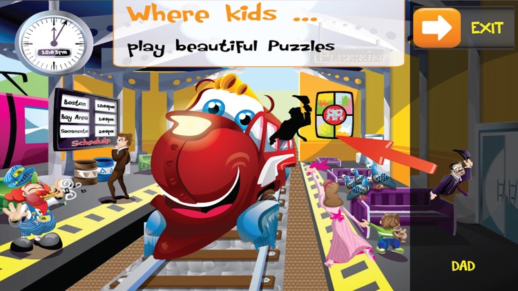 PUZZINGO Trains Puzzles Games