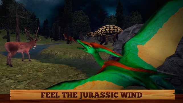 Flying Pterodactyl Dino Wildlife 3D(圖4)-速報App