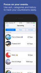 Countdown Timer: Count to Days Captura de tela 1