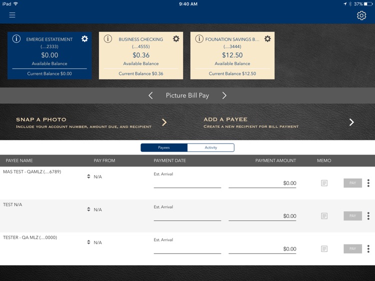 First United Biz for iPad screenshot-3