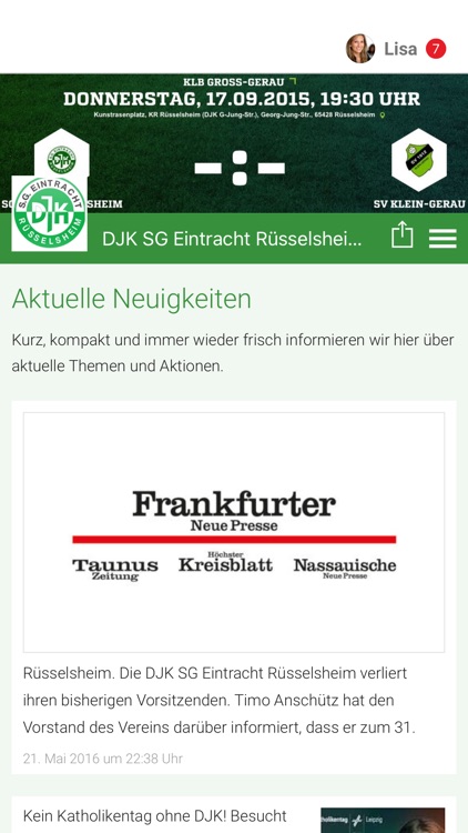 DJK SG Eintracht Rüsselsheim