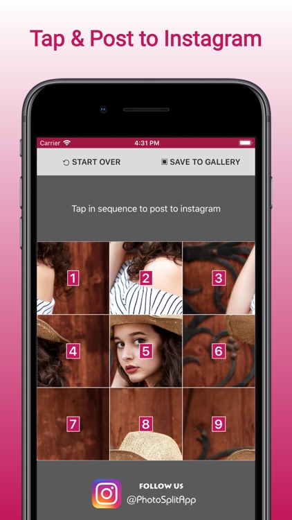 PhotoSplit for Instagram