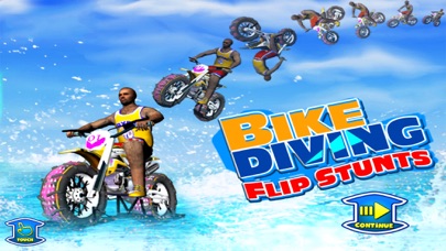Bike Flip Diving - Stunt Race screenshot 3