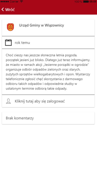 Mobilny Urząd - Wiązownica screenshot 3
