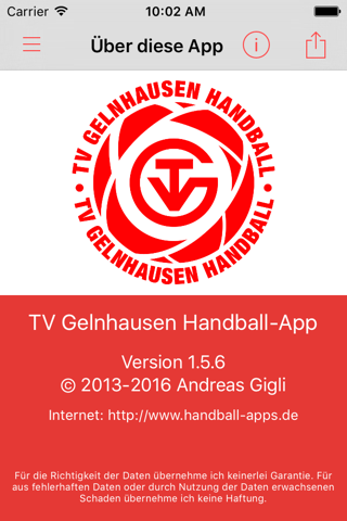 TV Gelnhausen Handball screenshot 4