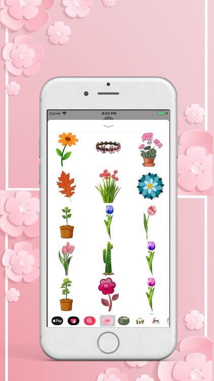 Beautiful Flower Pack Stickers