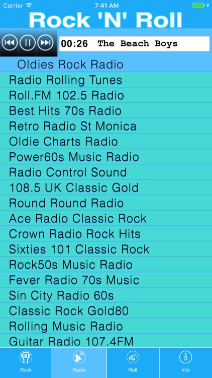 Rock 'N' Roll Music Radios