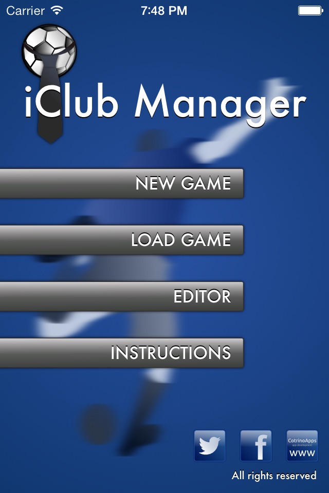 iClub Manager screenshot 2