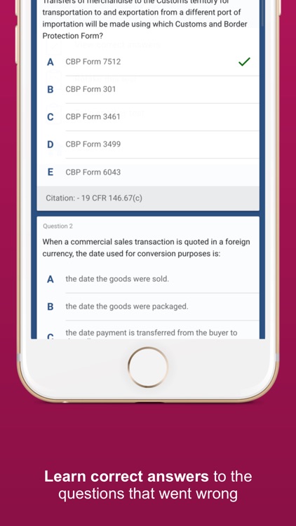 Customs Broker Exams Pro screenshot-4