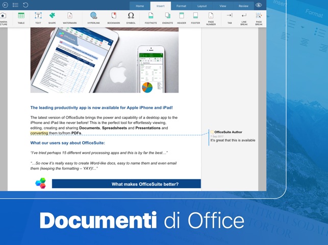 OfficeSuite PRO Mobile Office Screenshot