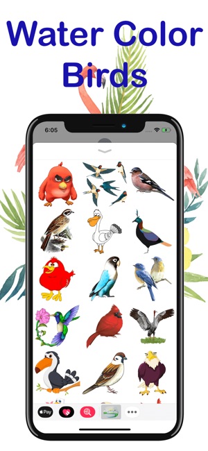 Watercolor Birds Stickers!(圖2)-速報App