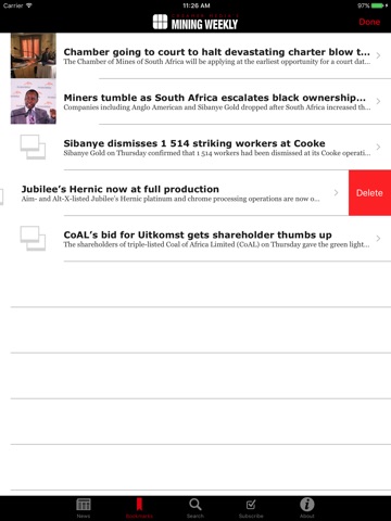 Creamer Media's Mining Weekly screenshot 3