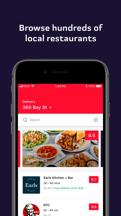 SkipTheDishes - Food Delivery