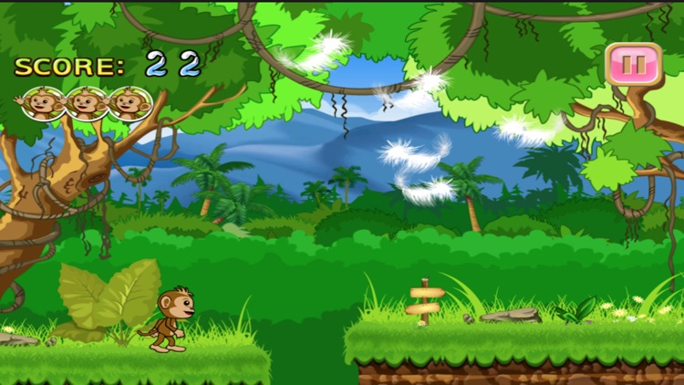 Baby Chimp Runner : Cute Game