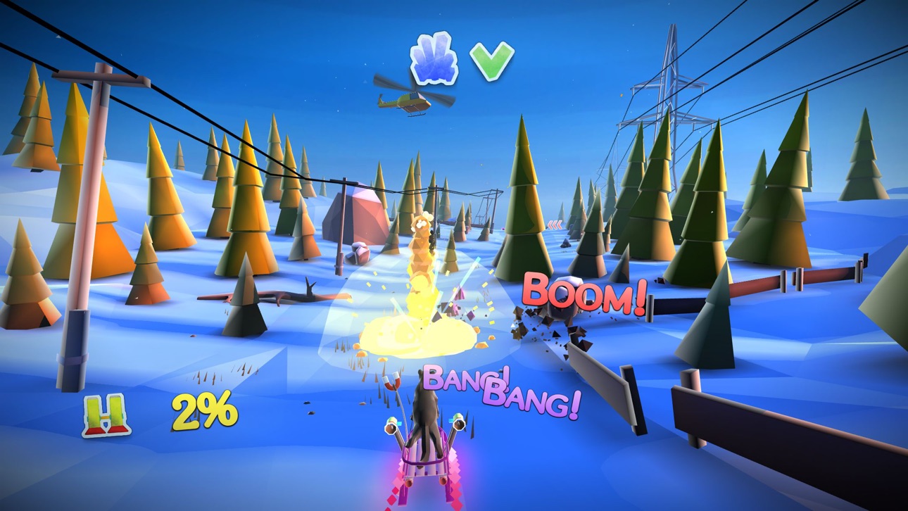 Animal Adventure Downhill Rush Hack screenshot 8 - iOS game interface