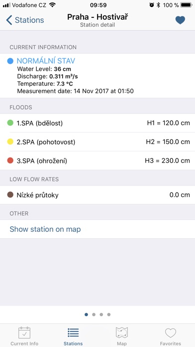 Průtoky Praha screenshot 4
