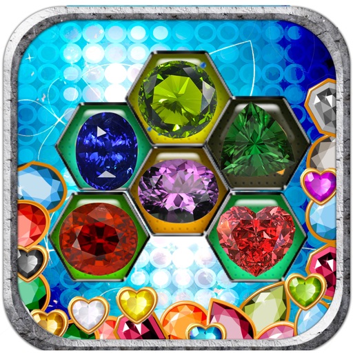 Diamond Drop - A Match 3 Games iOS App