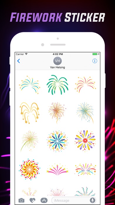 Fireworks Stickers! screenshot 3