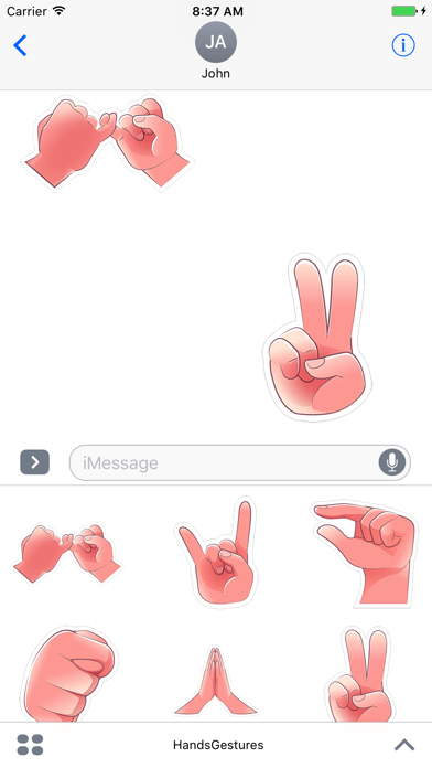 Hands Gestures screenshot 2