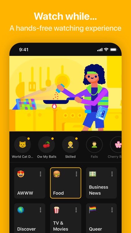 Neverthink: Handpicked videos screenshot-3