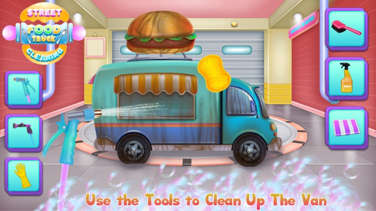 Street Food Truck Cleaning