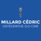 Cedric Millard est ostéopathe D