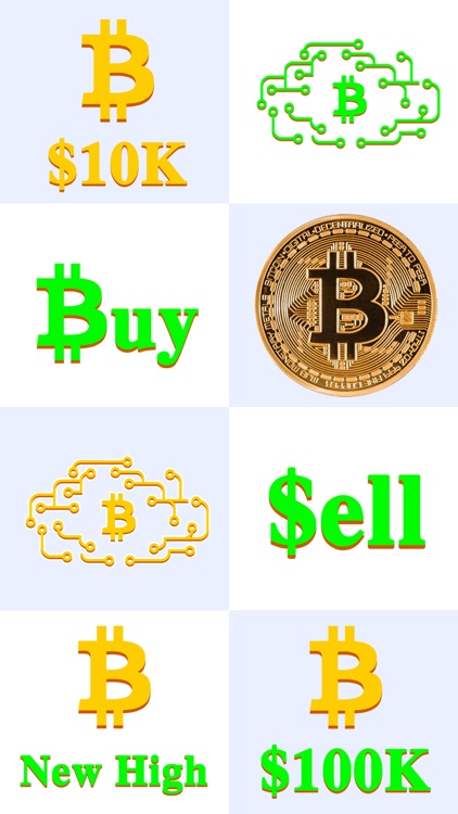 Bitcoin Frenzy Stickers