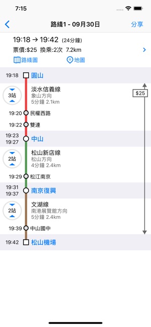 臺北捷運通(圖4)-速報App