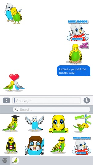 BudgieMoji - Parakeet Emojis(圖3)-速報App