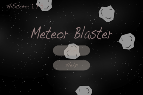 Meteor Blaster - náhled